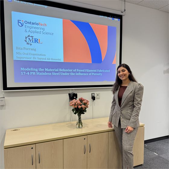Bita Porrang MASc Defense, Ontario Tech University, October 2024